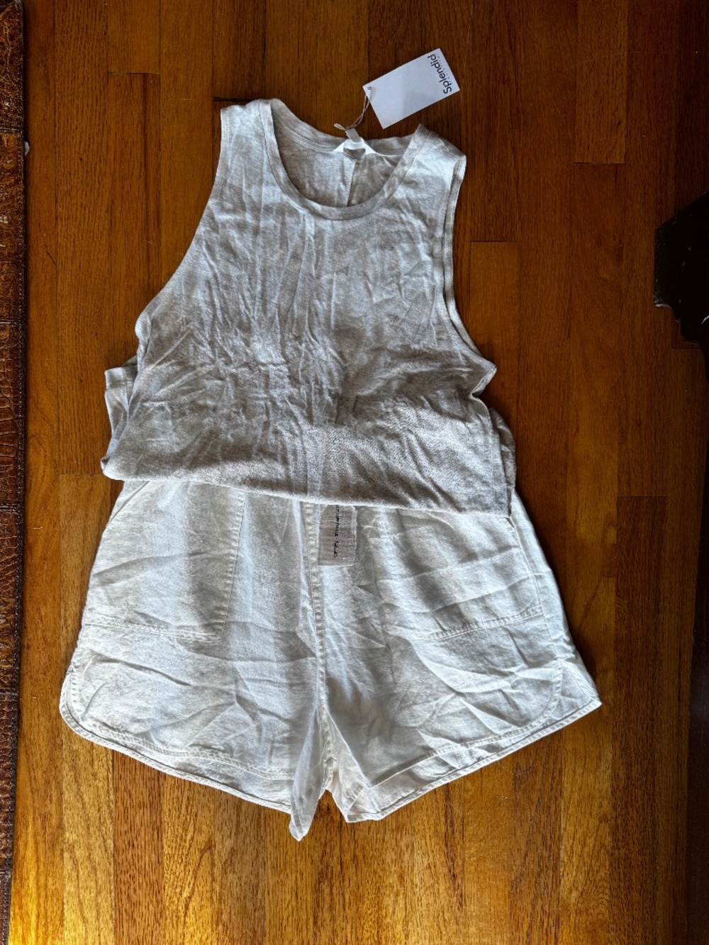 Splendid x Mary Lawless Lee Colab Shorts & Camo Tank